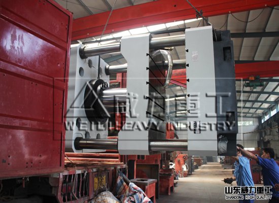 500噸四柱液壓機車間