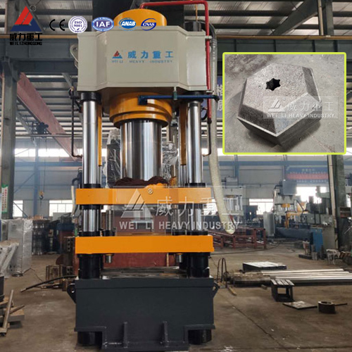 鐵粉壓塊機(jī)-800噸鐵粉啞鈴成型液壓機(jī)