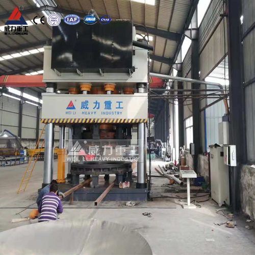 封頭拉伸機1000噸帶多頂桿封頭液壓機