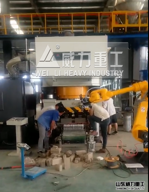 耐火磚成型液壓機安裝調(diào)試