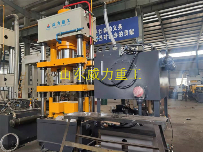 快速315噸五梁四柱液壓機