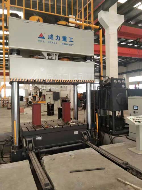 1000噸快速模壓玻璃鋼風機罩液壓機