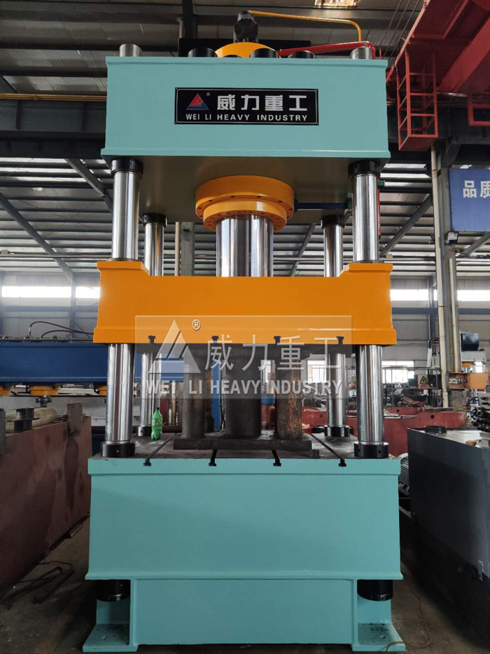 全自動(dòng)500噸剎車片成型液壓機(jī)