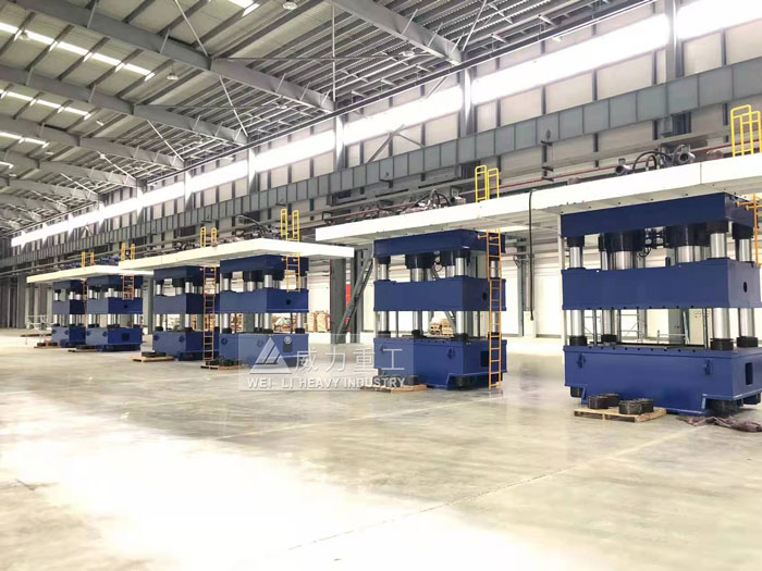 四柱液壓機在汽車配件生產線應用